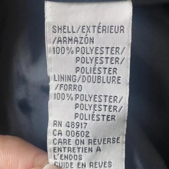 Calvin Klein Purple Textured Zip Front Blazer Jacket Career Womens Size 14 - Picture 4 of 5